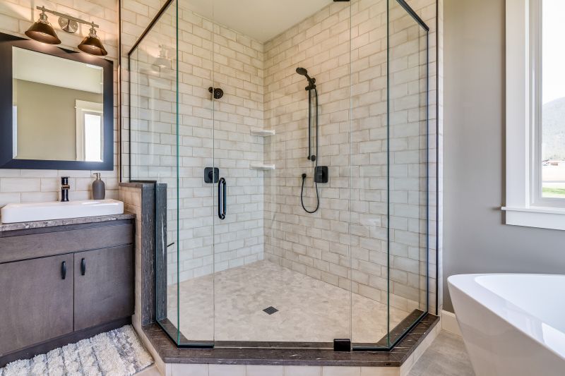 Modern Walk-In Shower Design